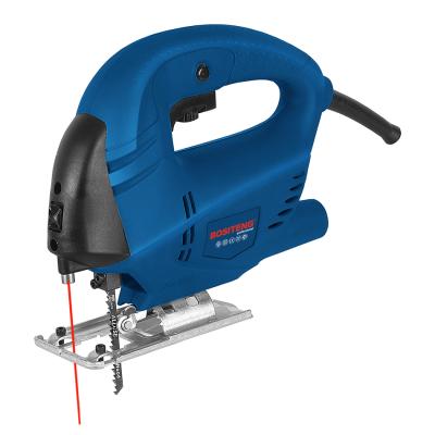 China Wood Saw BOSITEN Professional Attached Electric Woodworking Jig Saw Home Use Power Tool Industrial Heavy Duty Working Machine for sale