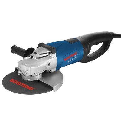 China BOSITENG 230-3 Perfect Design Large Structural Grinding Or Beveling Portable Angle Grinder For A Wide Range Of Applications for sale