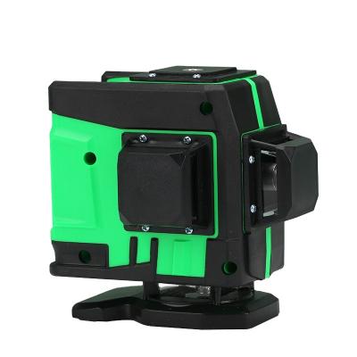 China Best Professional Rechargeable Green Cross 12 Line Beam Laser Levels 3d Self Leveling Digital 12 x 7 x 13.5 cm for sale