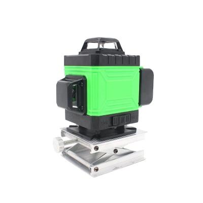 China High Precision Automatic Self Leveling Green Cross Beam 360 Rotary Lines 12 Laser 3d Levels 12.5 x 11 x 13.5 cm Cheap Price for sale