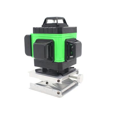 China 16 Green Light Laser Lines Line Laser Level 4d Magnetic Outdoor Cross Beam OEM Prices In Promotion 12.5 x 11 x 13.5 cm for sale