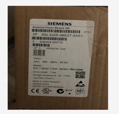 China NEW SIEMENS 6SL3225-0BE27-5AA1 SINAMICS G120 1PC PM 250 power supply module 6SL3225-0BE27-5AA1 for sale