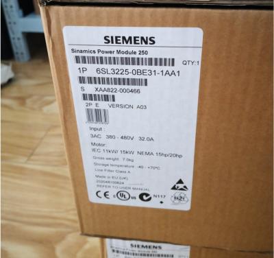 China NEW SIEMENS 6SL3225-0BE31-1AA1 SINAMICS G120 1PC PM 250 power supply module 6SL3225-0BE31-1AA1 for sale