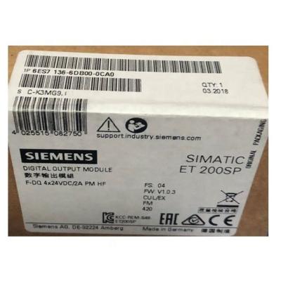 China New Siemens ET200SP 1PC 6ES7136-6DB00-0CA0 6ES7136-6DB00-0CA0 analog input module for sale