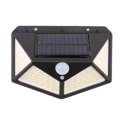 China Garden Lighting Cheap 100 Led Night Light Solar Led Sensor Led Light Without Electricity For Porch Or Garage Door Security Lighting for sale