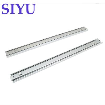 China Sideboard hardware fitting 37mm ball bearing basket bayonet drawer slide; Basket shooter Chaneels for sale