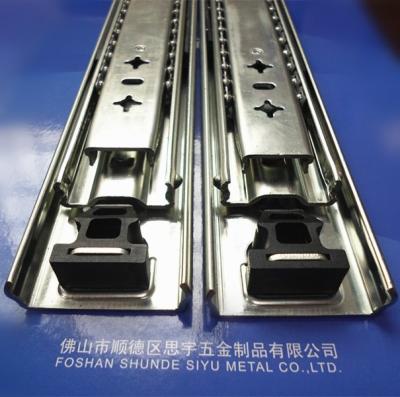 China Heavy Duty Furniture Bed 53mm Drawer Channel , Bedroom Furniture Hardware for sale