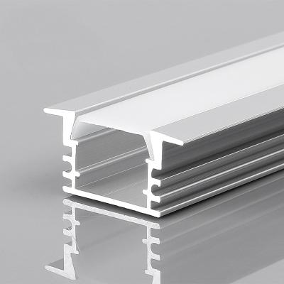 China Decorations Wall Mounted Aluminum Profile Channel Extruded Aluminum Linear Aluminum LED Lamp Light for sale