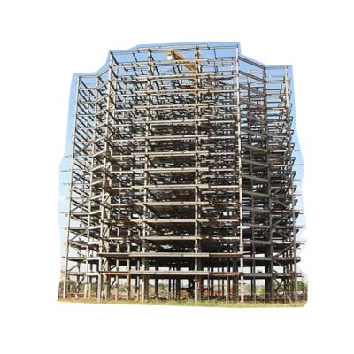 China Steel Structure Prefab Workshop Industrial Steel Metal Lightweight High Rise Building for sale