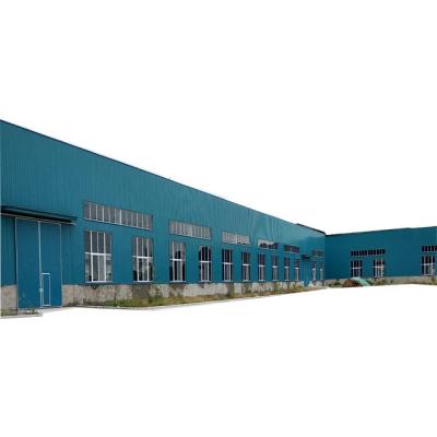 China Steel Workshop Prefabricated Storage Roof Truss Design Structure Light Steel Warehouse Building for sale