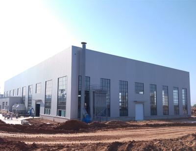 China Steel Structure Prefab Factory Prefab Workshop Steel Structure Workshop Factory Construction Building for sale