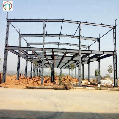 China Steel Structure Platform Prefab Steel Structure Hotel Tall Buildings / Commercial Residential Design for sale