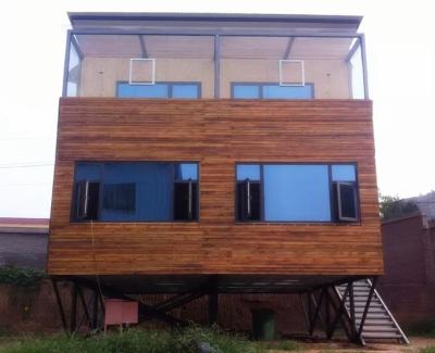 China Steel Fabricated House Villa //Light Steel Structure Prefab Building for sale