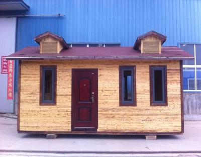 China Residential Building Fully Furnished Light Steel Structure Wooden Villa for sale