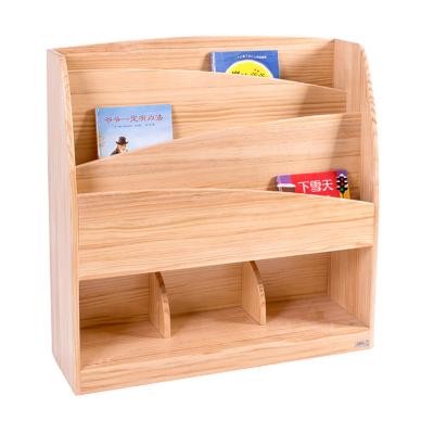 China Modern Reliable Performance Kindergarten Library Kids Floor Rack Storage Cabinets for sale