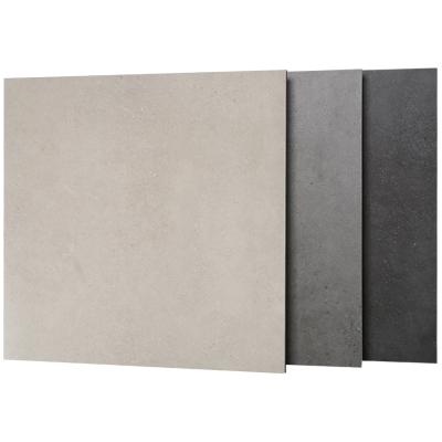 China Rustic Tiles Plain Gray Black Full Body Porcelain Tiles Anti Slip Rustic Ceramic Tiles For Outdoor Garden Flooring for sale