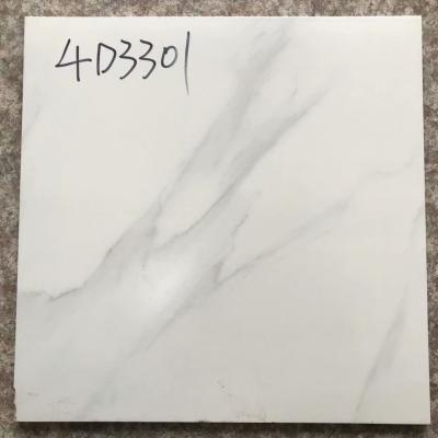 China Rustic Tiles 4040 Customized Rustic Carrara Floor Tiles Elegant White Matte Ceramic Anti Slip Anti Slip for sale