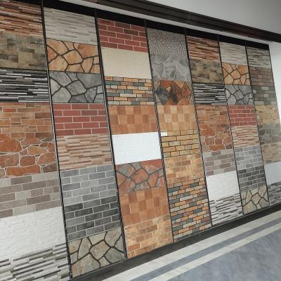 China Rustic Stone Look House Decoration Brick Tiles 12*24 Interior And Exterior Wall Tiles Porcelain Quality Tiles for sale