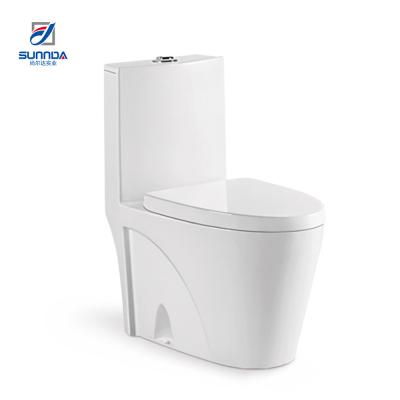 China High Quality Home Sanitary Suite Public Bathroom Toiletries Double-Flow China Ceramic Sanitary Ware Piss Potty WC One PC Toilet Set for sale