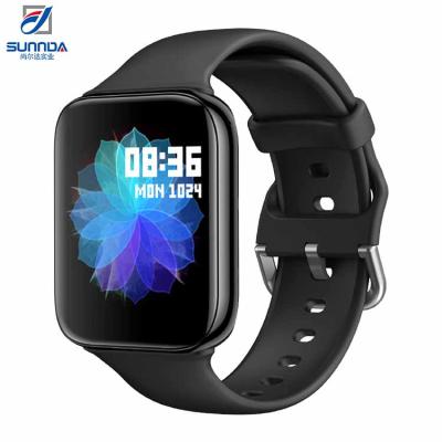 China GPS Navigation Full Contact Heart Rate Blood Oxygen Measurement IP67 Full Wristband Waterproof Smart Watch Smart Watch for sale