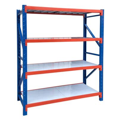 China Corrosion Protection Cold Rolled Steel 5 Layers Shelving Rack Light Duty Industrial Shelf Rack Shelving For Sale for sale