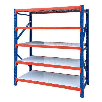 China China Supplier Corrosion Protection 3 Tier Warehouse Storage Pallet Racking System Heavy Duty Metal Shelves for sale