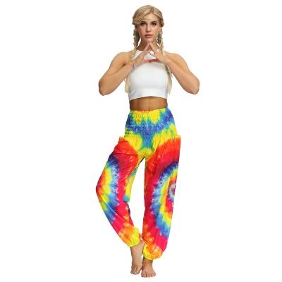 China Wholesale QUICK DRY Indian Dance Gaiters Fashion Women Fashion Fitness Loose Hippie Harem Pants India C73 for sale