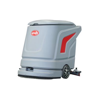 China Hotels Worth Shopping Walk-Behind Scrubber Automatic Floor Cleaning Scrubber Dryer for sale