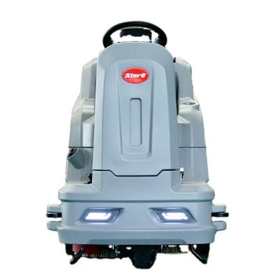 China Hotels Durable Rotary Municipal Rotary Lathe On The Floor Machine Sweeper Scrubber Cleaning Equipment for sale