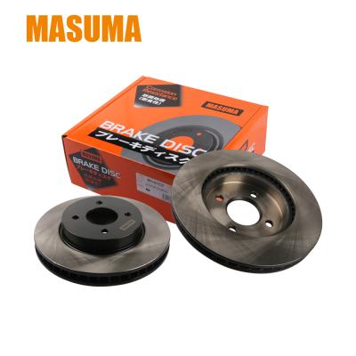 China Bd-1225 MASUMA Steel American Car Brake Disc For 43512-50100 43512-30241 43512-53010 for sale