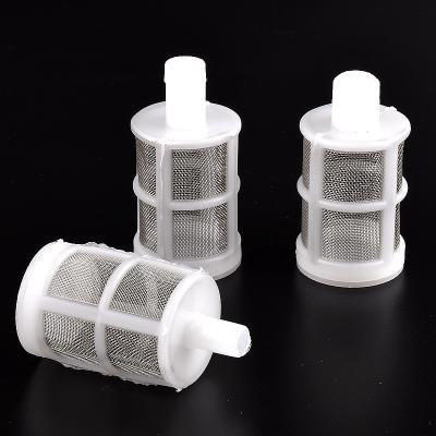 China Stainless Hose Adapter 7.5/10/11.5mm Watering Hose Connector Aquarium Water Tank Inlet Cylinder Filter Mesh Garden Watering Hose Connector for sale