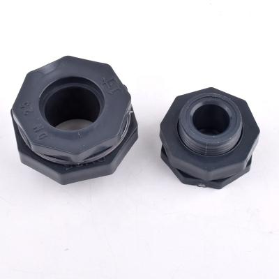 China 20-63mm Common PVC Water Tank Connector Aquarium Fish Tank Adapter Garden Irrigation Drainage Hose Fittings for sale