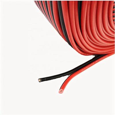 China Car OFC COPPER 2X4.0MM Audio Cable 2 Core 4.0MM Red Black Cable Speaker Wire Cable for sale