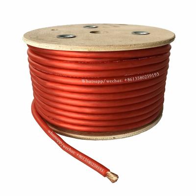 China Car 2GA Pure Copper 2/0 awg OFC Power Wire 0 gauge Audio Power Cable for Car Audio Sound for sale