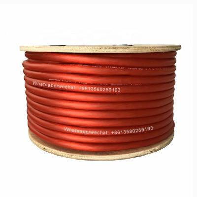 China Car Audio FLEX rubber PVC 2GA Pure Copper 2/0 awg OFC Power Wire 0 gauge Audio Power Cable for Car Audio Sound for sale