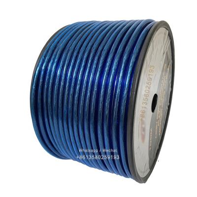 China Microphone No Termination XLR Cable Roll Mic cable 100ft 250ft Transparent Balanced Microphone Cable Bulk blue color for sale