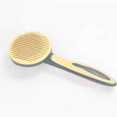 China High Quality Stocked Pet Grooming Brush Hair Removal Brush Comb Cleaning Automatically for sale