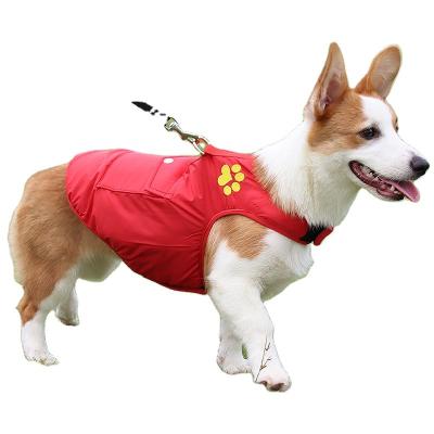 China Sell ​​Dog Viable Warm Medium Large Thick Fleece Vest Waterproof Reflective Fabric for sale