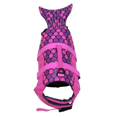 China Custom Viable Hot Style Safety Life Jacket Shark Mermaid Swimsuit Dog Fabric for sale