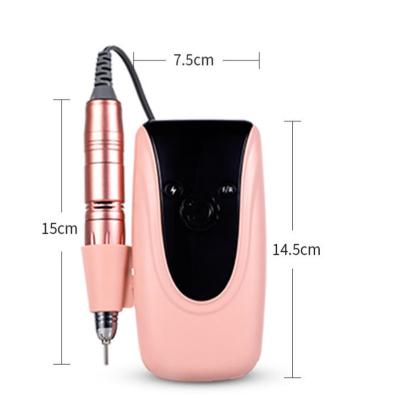 China High Speed ​​30000rpm Portable Professional Electric Nail Drill Manicure Pedicure Set For Nail File Nail Drill Machine for sale