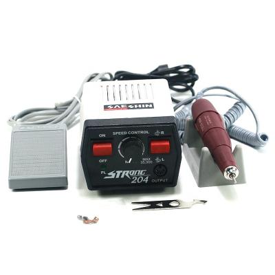 China Factory Direct Selling Brand Micromotor Nail File 204 Eco-friendly Hot Selling Nail Drill Machine Korea Factory 35000 rpm for sale