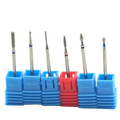 China Diamond Bur Nail Drill Bits High Quality Polishing Hss Drill Bits Ball Nail Drill Bits for sale