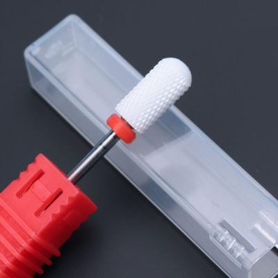 China High Quality Ceramic Nail Drill Bit Manicure Drill For Milling Cutter Nail File Buffer Nail Art Equipment Accessories for sale