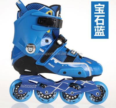 China PP Composite Material LABEDA Professional Inline Skates Four Wheel Shoes SEBA HVG Resistance for sale