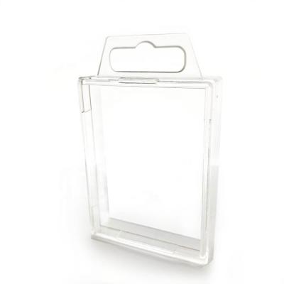 China Solid Cover Top Rectangular Toothpick Box With Clear Lid EC3A for sale