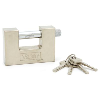 China High Quality Porcelain Made Rectangular Iron Padlock High Security Level Protection LB21 for sale