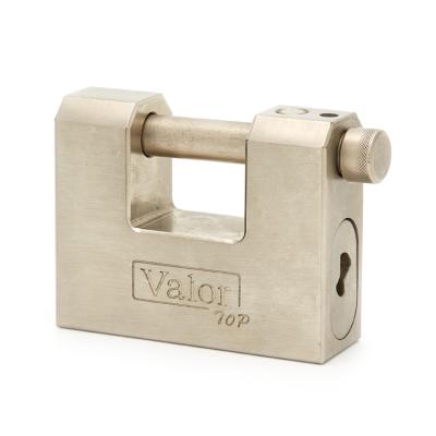 China High Security Rectangular Steel Brass Cylinder China Made Heavy Duty Hardened Steel Lock DB21 for sale