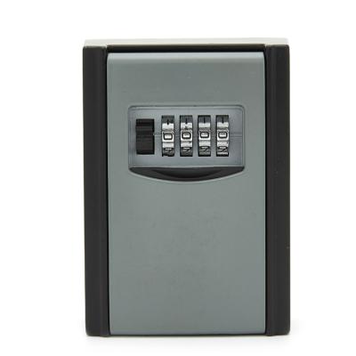 China High quality black color decorative wall meter metal combination lock key box metal black color key box with code PB10 for sale