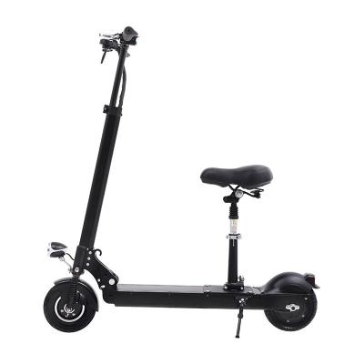 China Wholesale Two Wheel China OEM Manufacturer Cheap LED Lights 10 Inch 350W Foldable Electric Scooter For Adults for sale