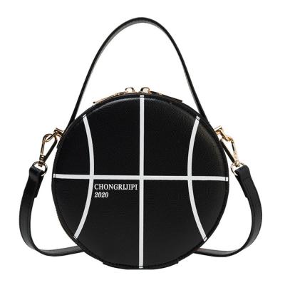 China Designer Women Hand Bags Girls Basketball Bag Designer Shoulder Strap Basketball Purse for sale